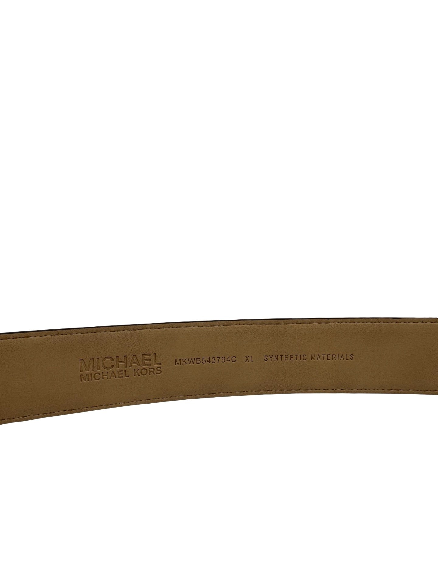 MICHAEL KORS - COW MONOGRAM BELT - Image 5