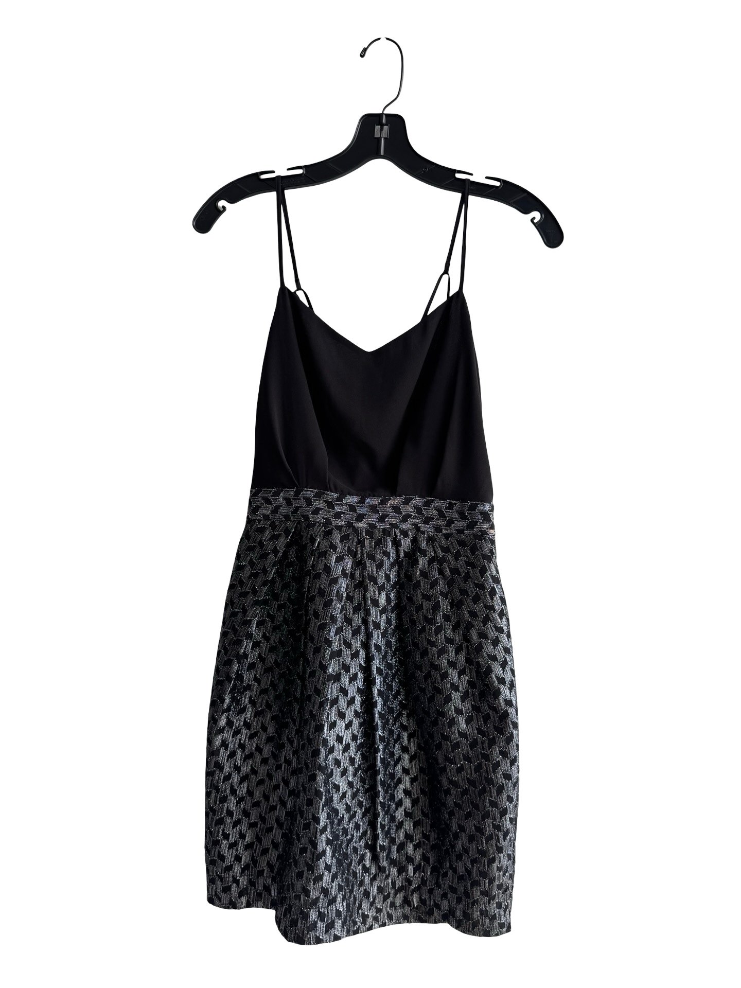 BCBG - SILVER AND BLACK DRESS - Image 3