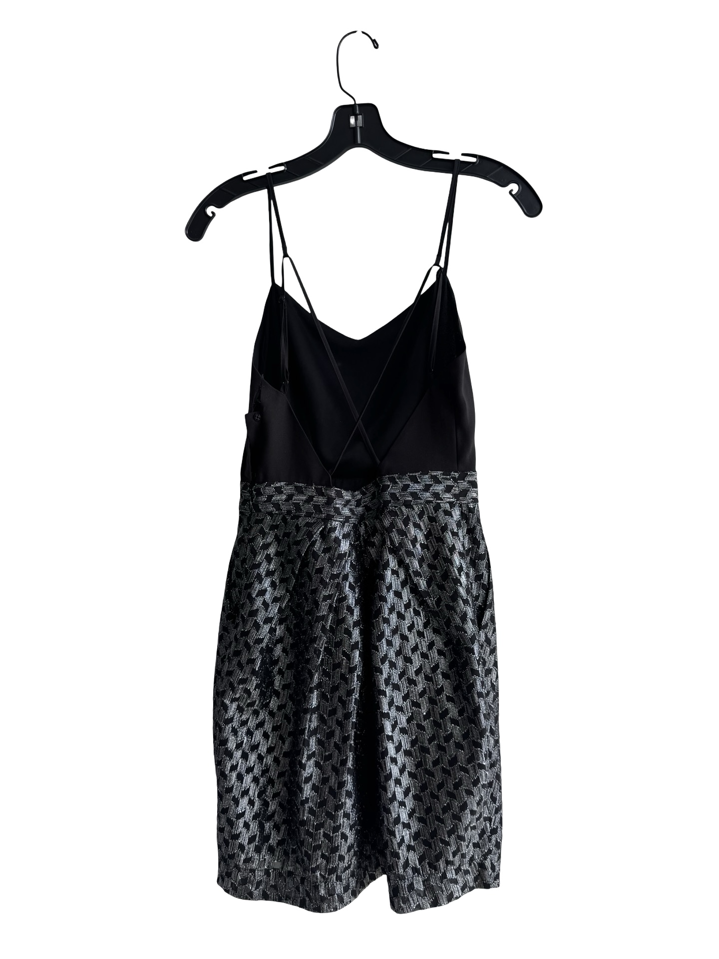 BCBG - SILVER AND BLACK DRESS - Image 4