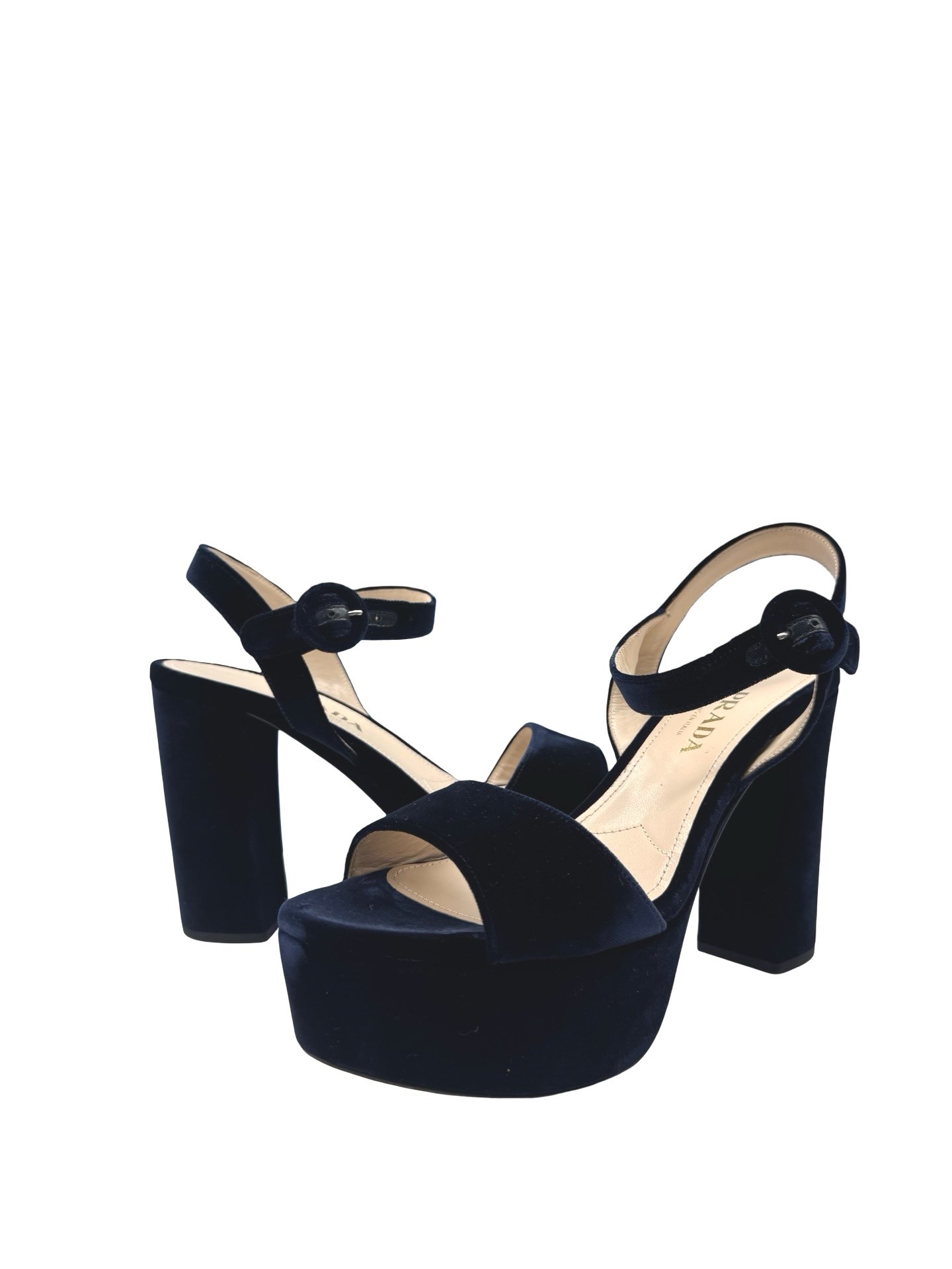 PRADA - SUEDE HEELS - Image 6