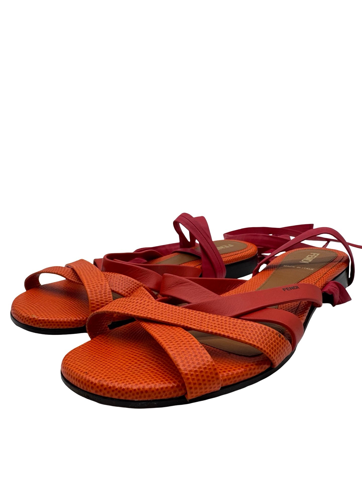 FENDI - STRIPES SANDALS - Image 9