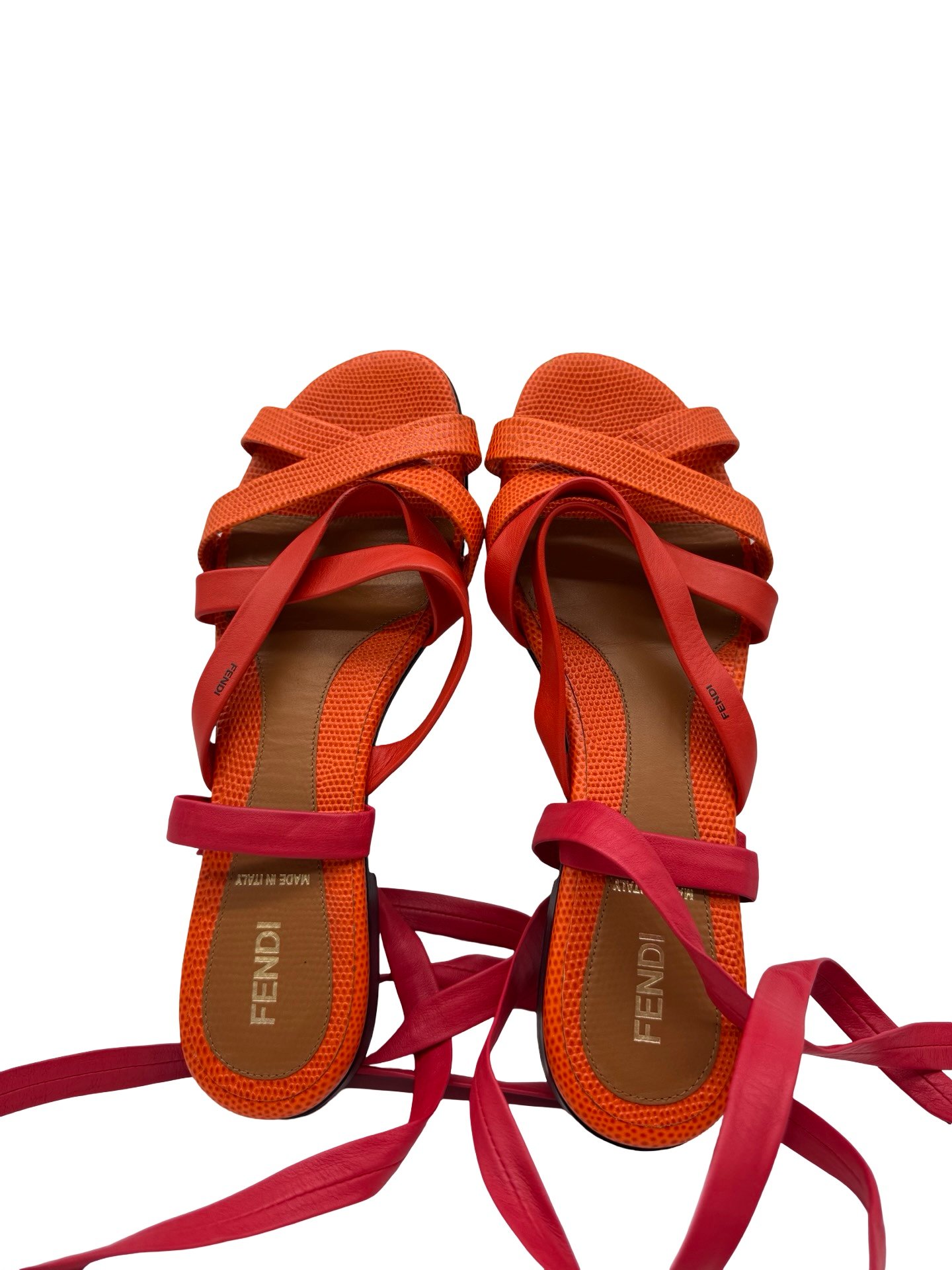 FENDI - STRIPES SANDALS - Image 4