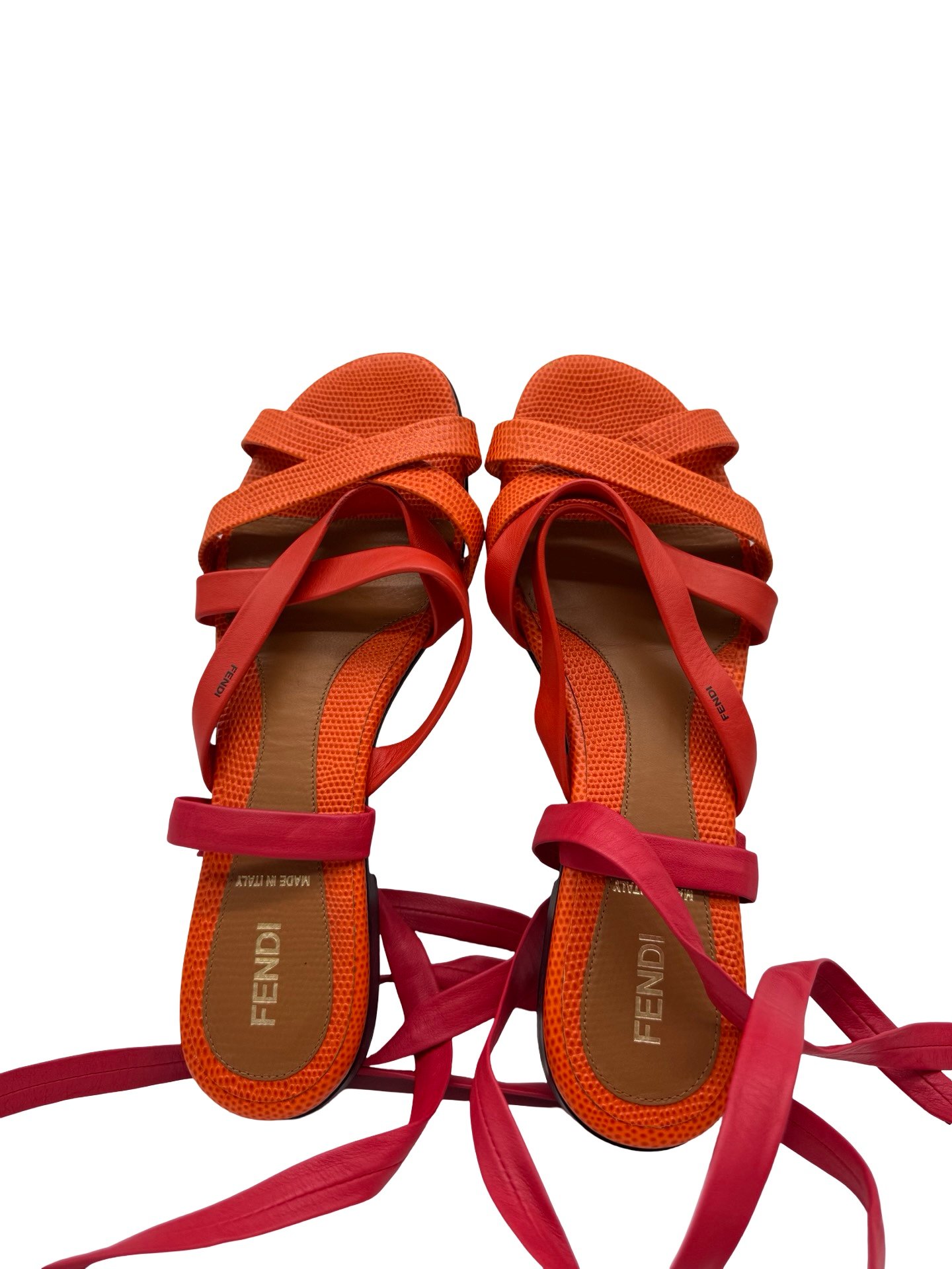 FENDI - STRIPES SANDALS - Image 7