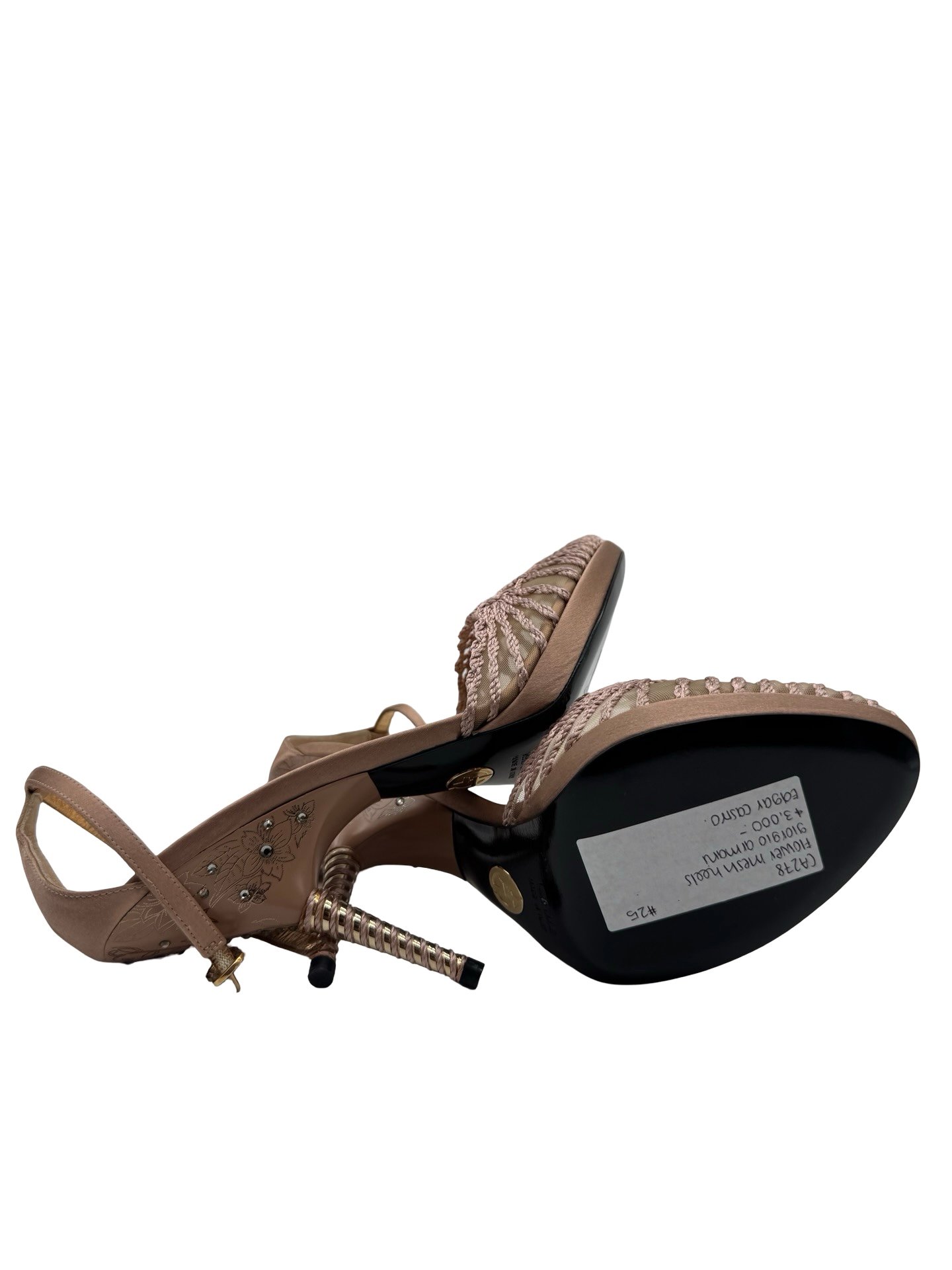 GIORGIO ARMANI - CROCHET PUMPS HEELS - Image 8