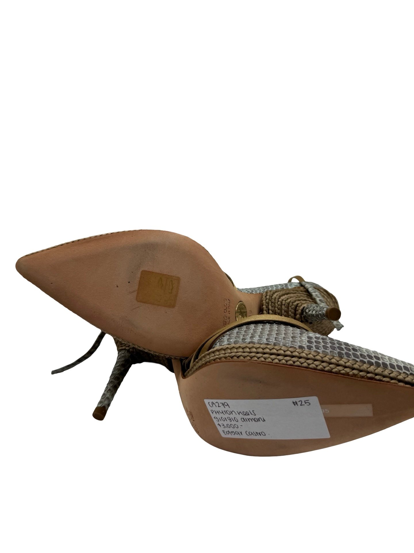 GIORGIO ARMANI - PHYTON HEELS - Image 7