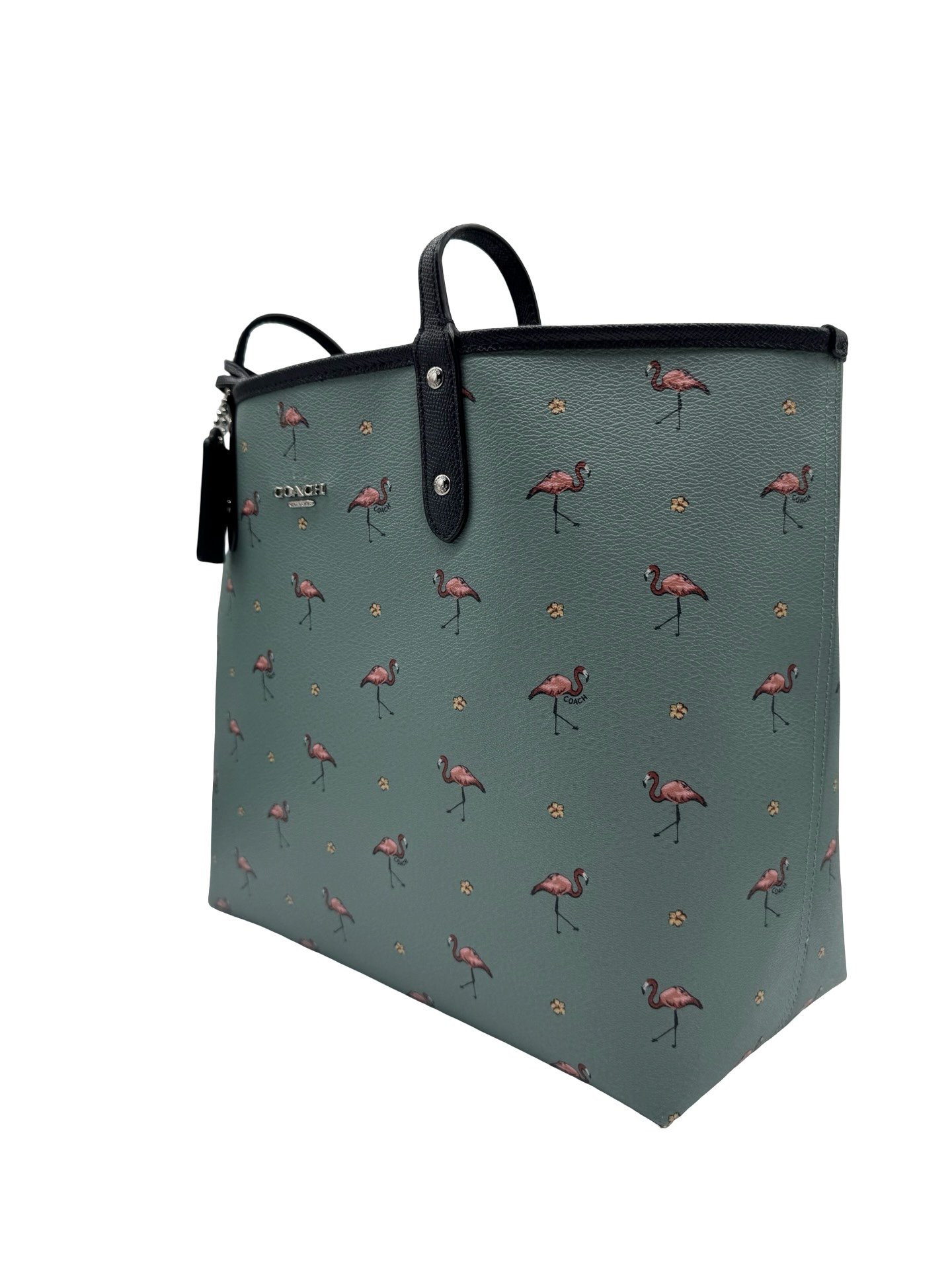 COACH - CITY TOTE FLAMINGOS REVERSIBLE - Image 7