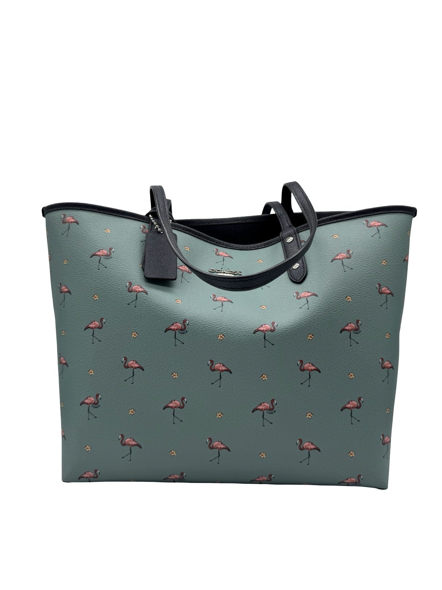 COACH - CITY TOTE FLAMINGOS REVERSIBLE - Image 8