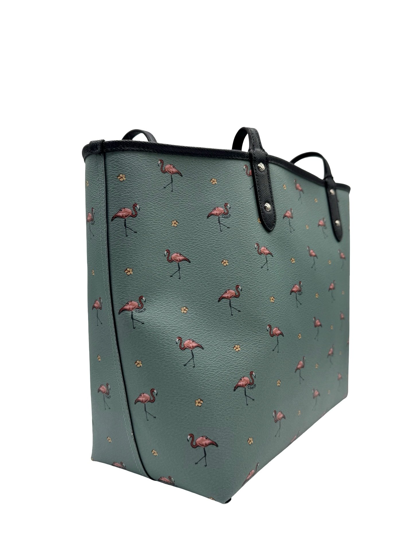 COACH - CITY TOTE FLAMINGOS REVERSIBLE - Image 10